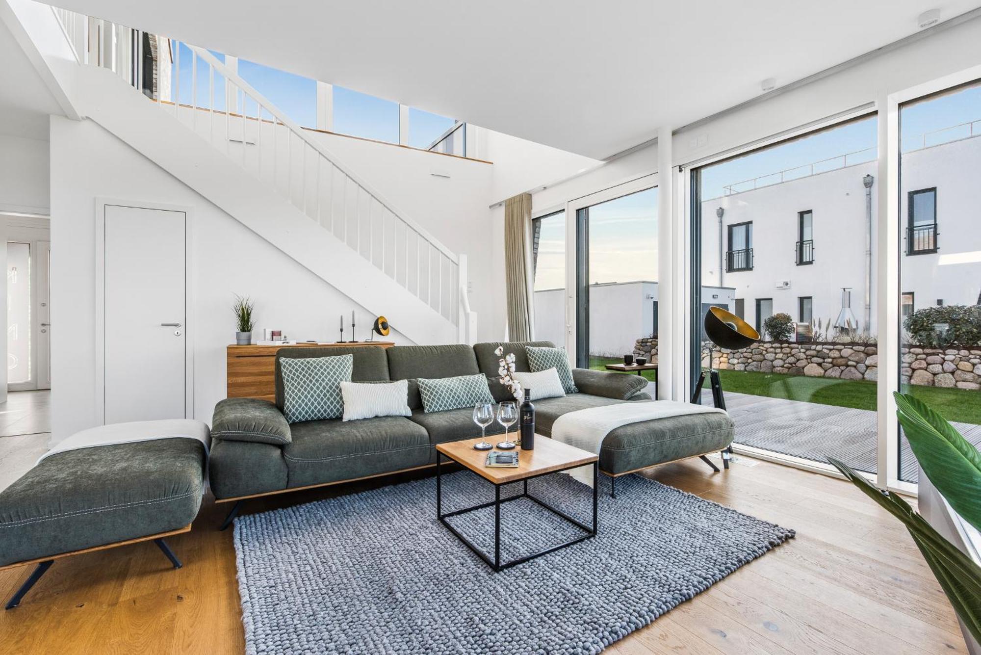 אולפניץ Villa King Erste Lage, Dachterrasse, Meerblick, Carport, Kamin, Sauna, Terrasse, Aussenrolllaeden מראה חיצוני תמונה