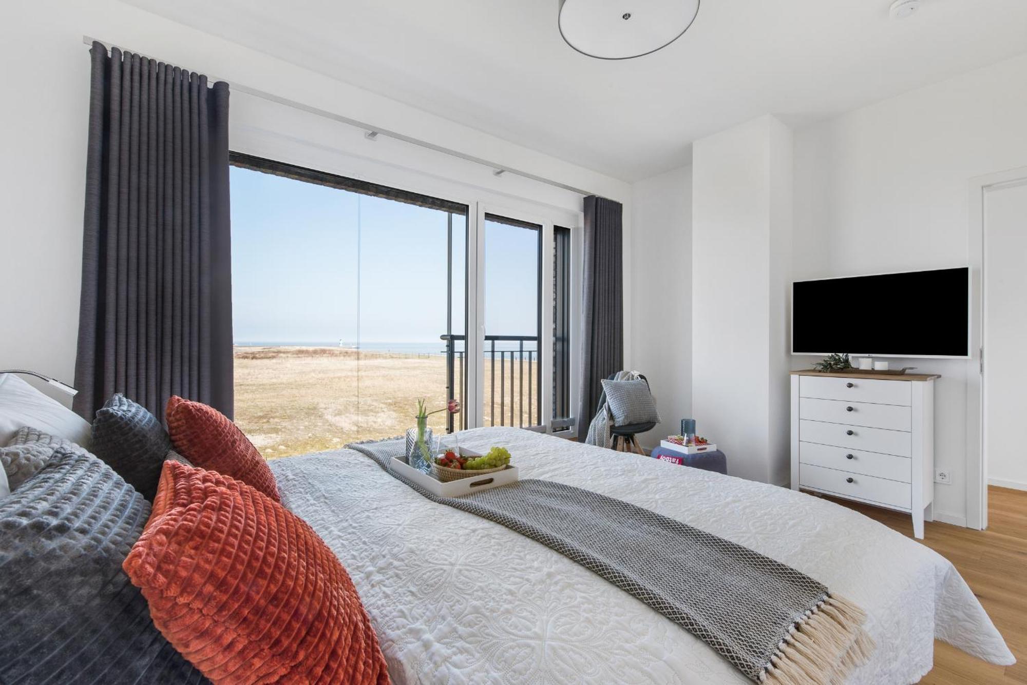 אולפניץ Villa King Erste Lage, Dachterrasse, Meerblick, Carport, Kamin, Sauna, Terrasse, Aussenrolllaeden מראה חיצוני תמונה