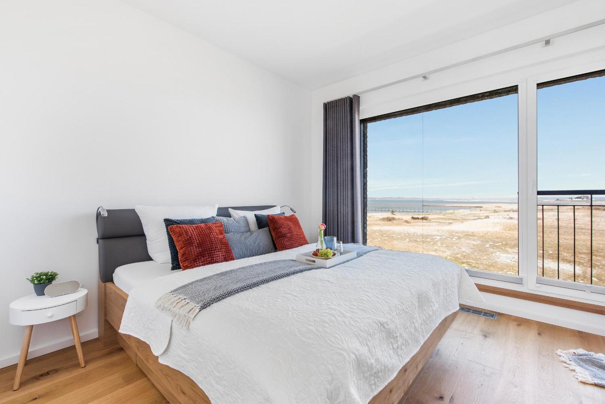 אולפניץ Villa King Erste Lage, Dachterrasse, Meerblick, Carport, Kamin, Sauna, Terrasse, Aussenrolllaeden מראה חיצוני תמונה
