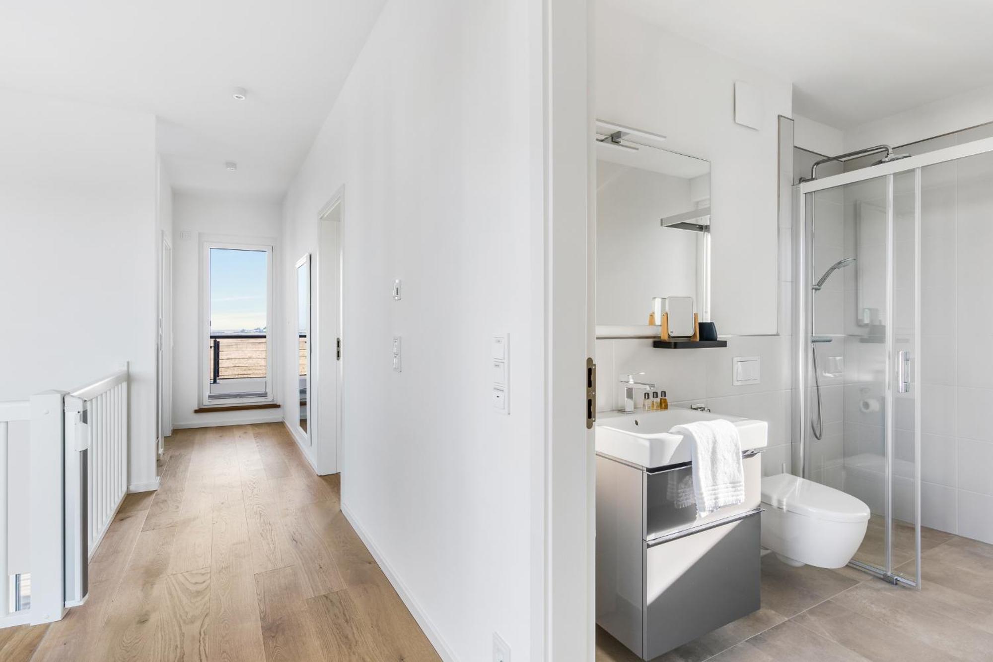 אולפניץ Villa King Erste Lage, Dachterrasse, Meerblick, Carport, Kamin, Sauna, Terrasse, Aussenrolllaeden מראה חיצוני תמונה