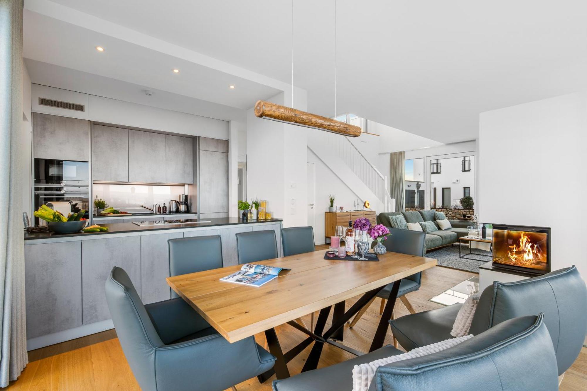 אולפניץ Villa King Erste Lage, Dachterrasse, Meerblick, Carport, Kamin, Sauna, Terrasse, Aussenrolllaeden מראה חיצוני תמונה