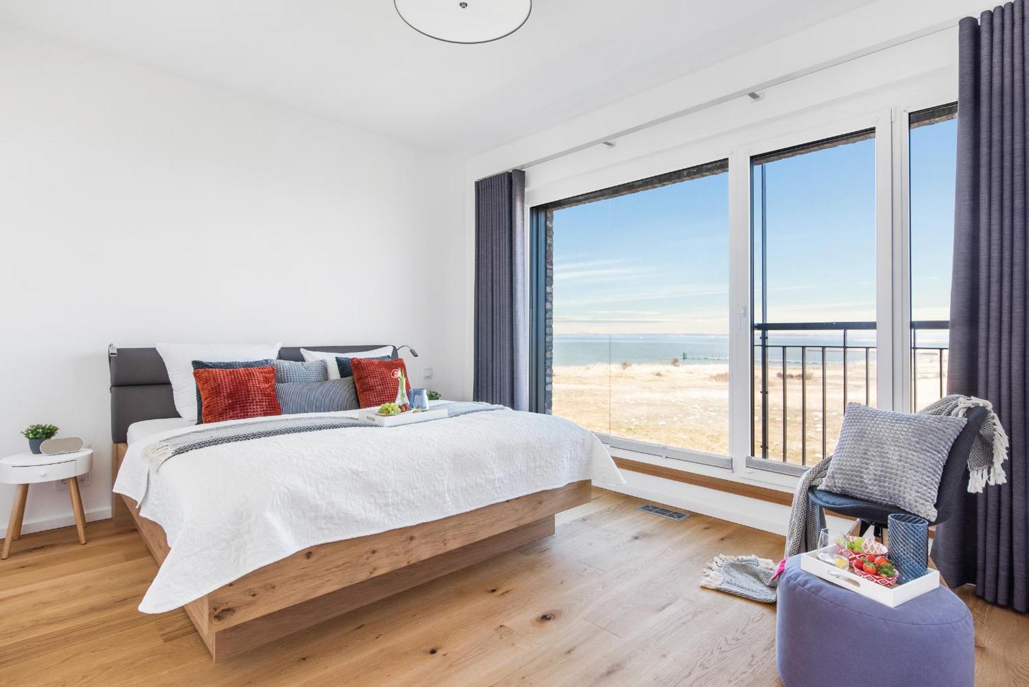 אולפניץ Villa King Erste Lage, Dachterrasse, Meerblick, Carport, Kamin, Sauna, Terrasse, Aussenrolllaeden מראה חיצוני תמונה